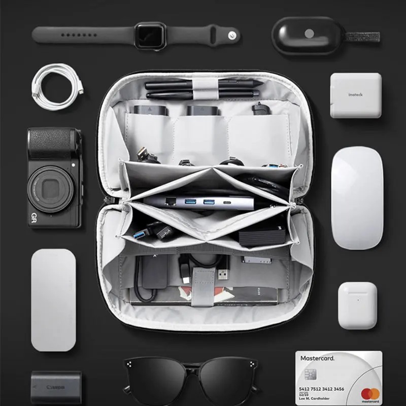 Bolsa multifuncional para acce - Cable Organizer reseña y precio