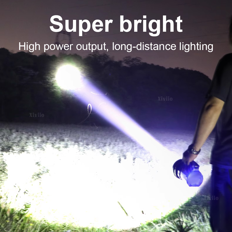2025 nuevas potentes linternas - Power Bank reseña y precio