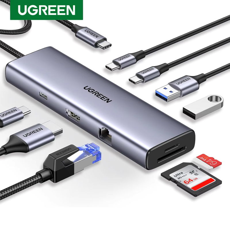 UGREEN Revodok 9 en 1 USB C Hu - Usb Hub reseña y precio