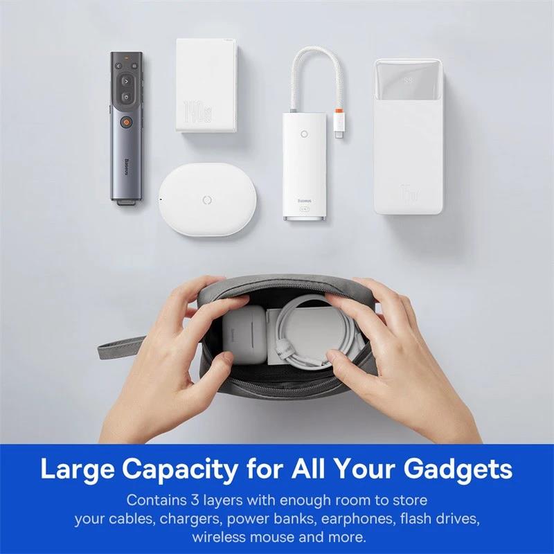 Bolsa impermeable portátil par - Cable Organizer reseña y precio